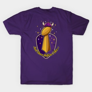 Minnesota Vikings Fans - Just Once Before I Die: Trophy T-Shirt